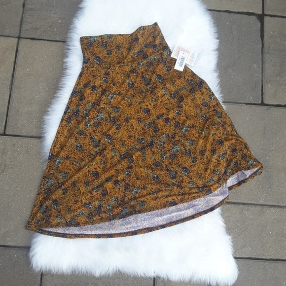 NWT Lularoe Azure printed skirts sz XS - Picture 6 of 6